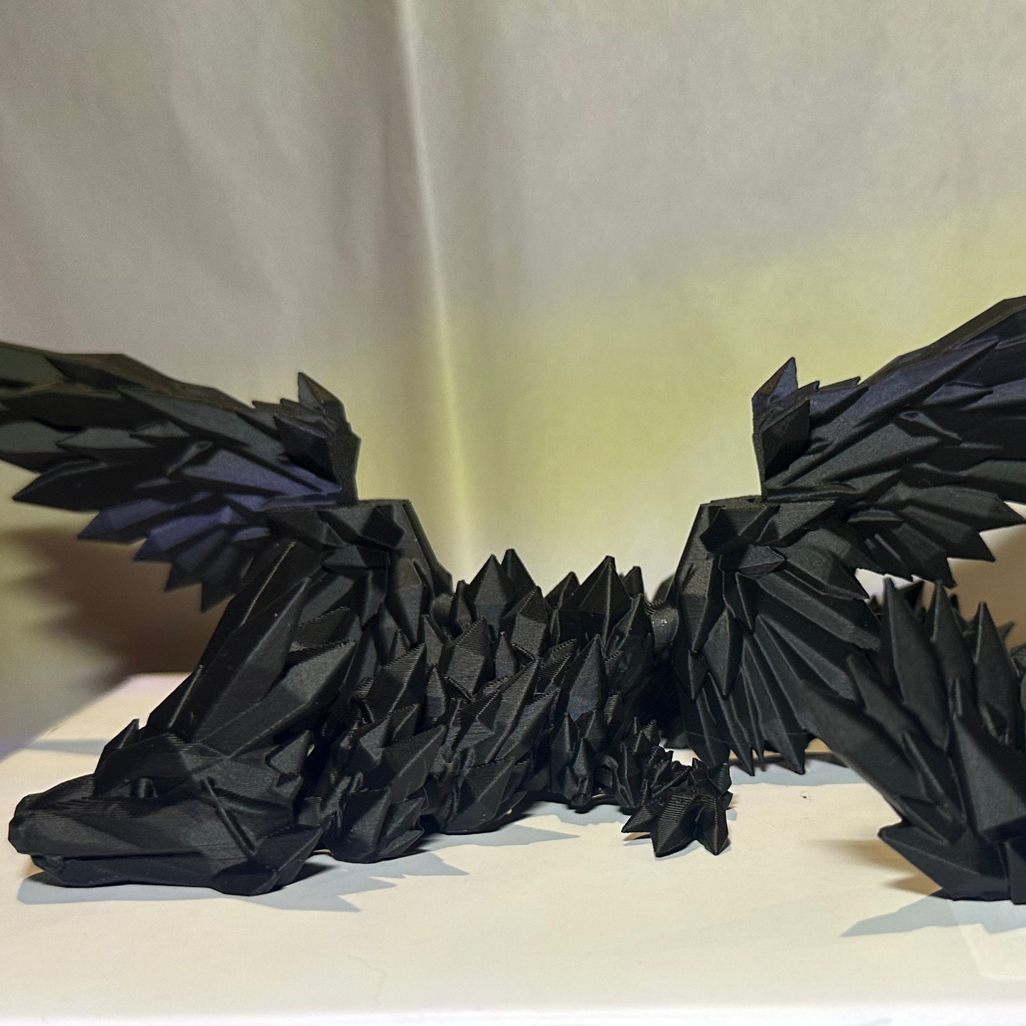 3D Printed Flying Diamond Dragon