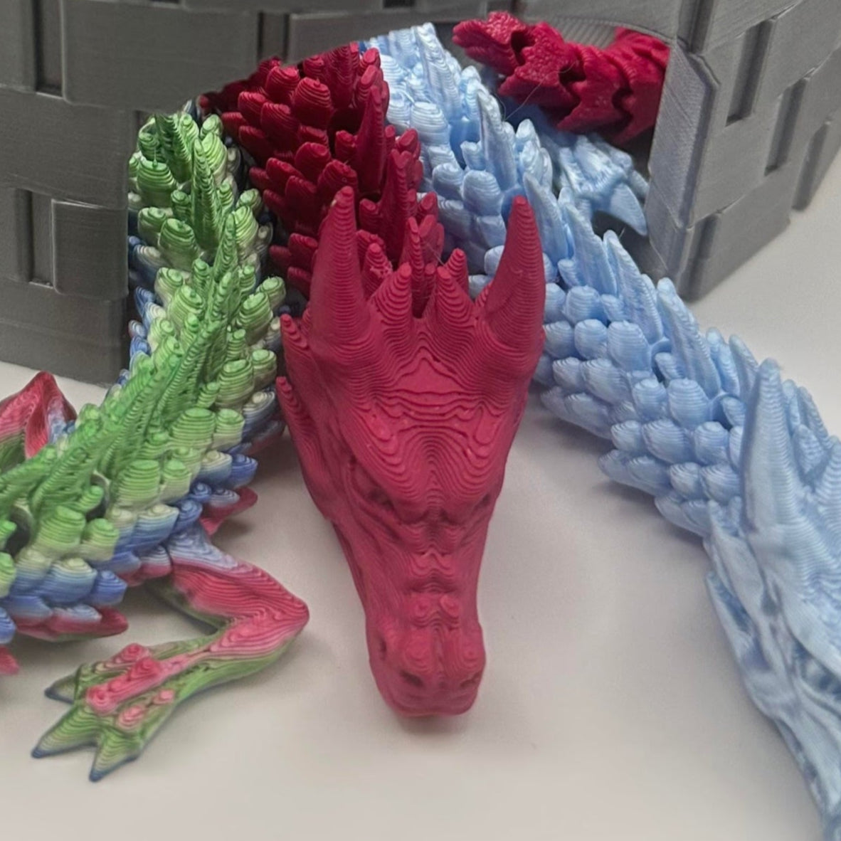 3D Printed Dragon