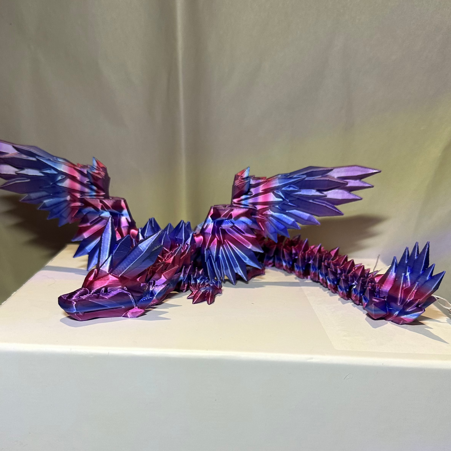 3D Printed Flying Diamond Dragon