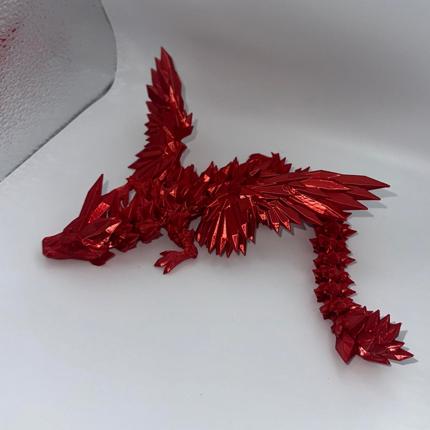 3D Printed Flying Diamond Dragon