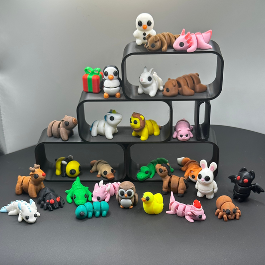 3D Printed Tiny Animals