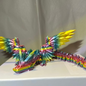 3D Printed Flying Diamond Dragon